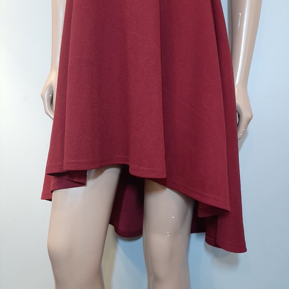 WINDSOR Off Shoulder High Low Formal Dress Sweetheart Fit & Flare - Picture 4 of 14